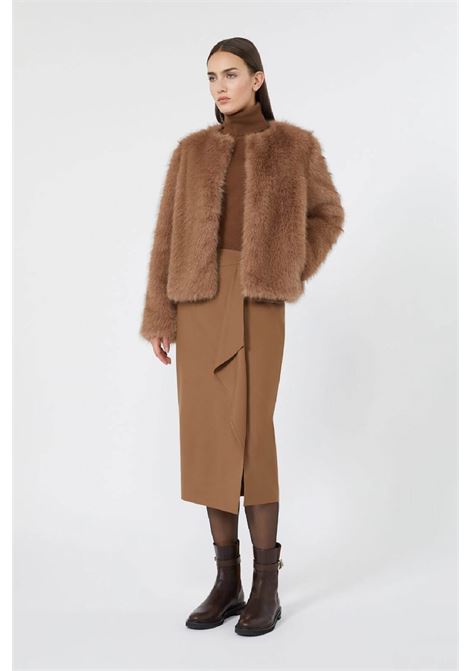 MAX MARA STUDIO Giacca Boxy Gettito Beige Donna MAX MARA Studio | 26264556052670006